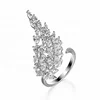SR00635 Unique Designs Single Angle Wing Ring For Sale