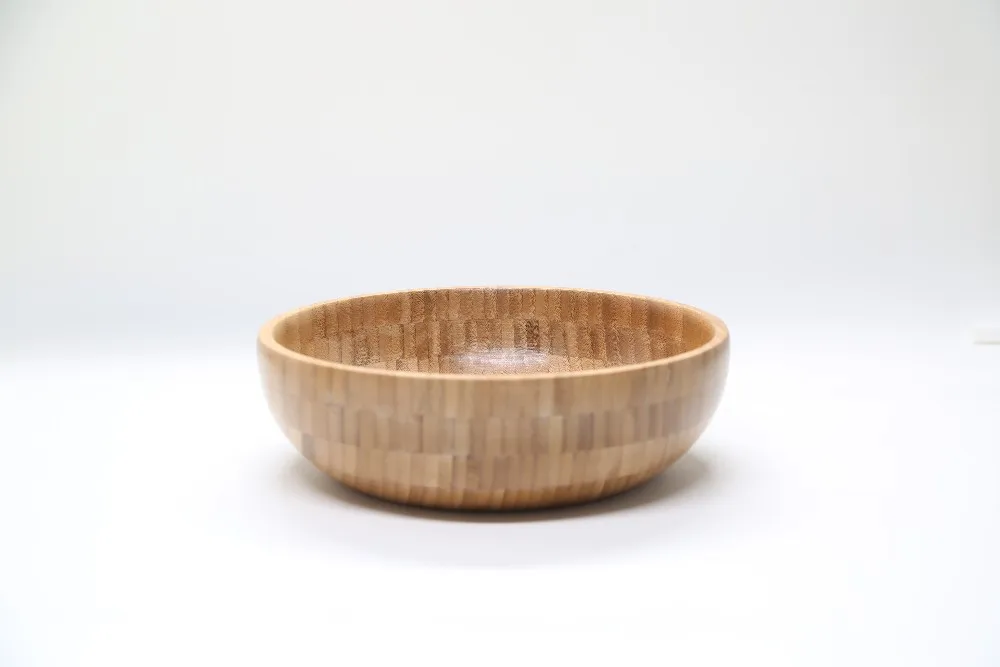 luxury bamboo fruit salad bowl