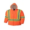 Canada style Hi Vis Reflective Micro Polar Fleece jacket with hood