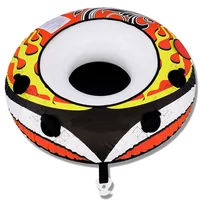 

Cheap 1 Rider Inflatable Towable Round Lake Tube for Adults and Kids