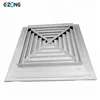 Square Air Conditioner Grill Covers Customized Color Air Conditioning Adjustable Ceiling Diffuser FK003