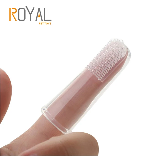Hot Super Teddy Dog Puppy Brush Bad Breath Teeth Care Dog Cat Cleaning Supplies Dog Accessories Soft Pet Finger Toothbrush