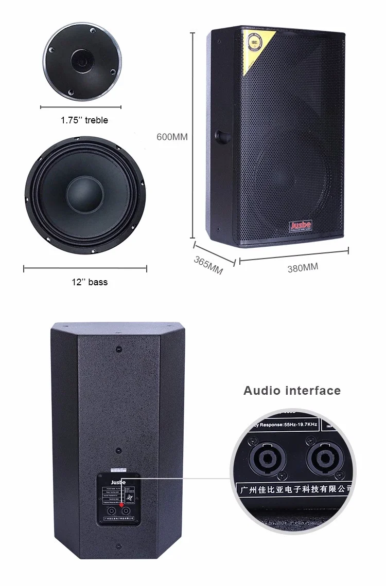 ahuja 300 watt 15 inch speaker price
