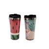 450ml insert paper tumbler, Plastic Double Insulated Cups with Paper Insert