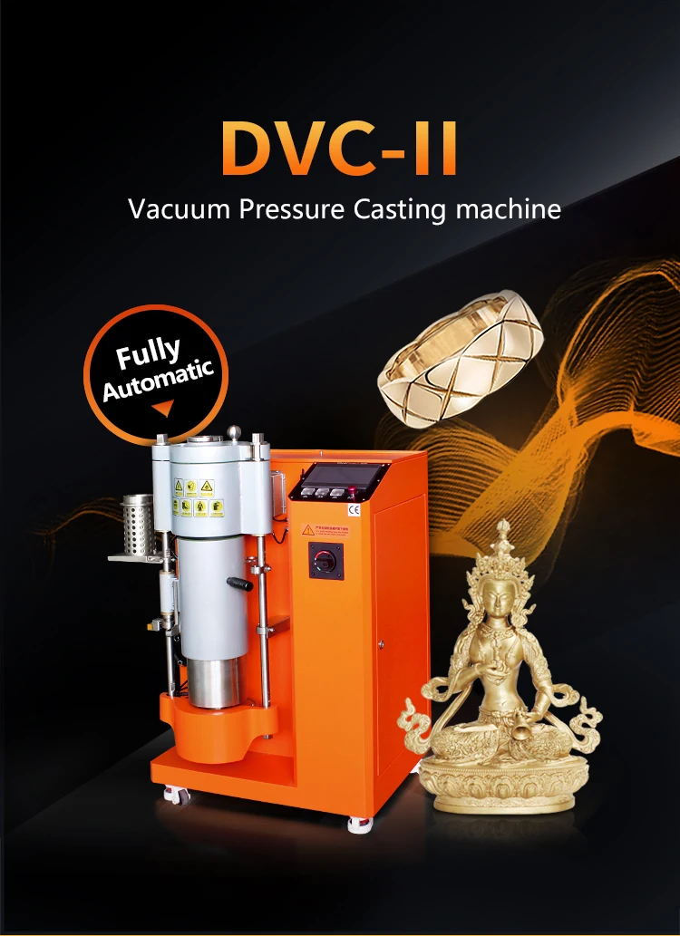 automatic jewelry vacuum pressure casting machine