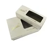 Personalized cake box packaging cardboard with window