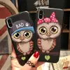 Couple Design Cell Phone Accessory for iPhone 6 6s 7 8 Plus X TPU Back Cover Cat Phone Case