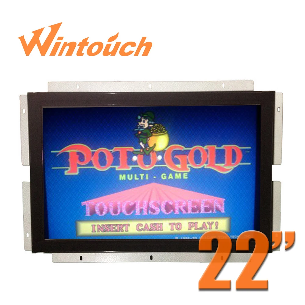 

22 inch (16:10) open frame gaming monitor with IR touch screen