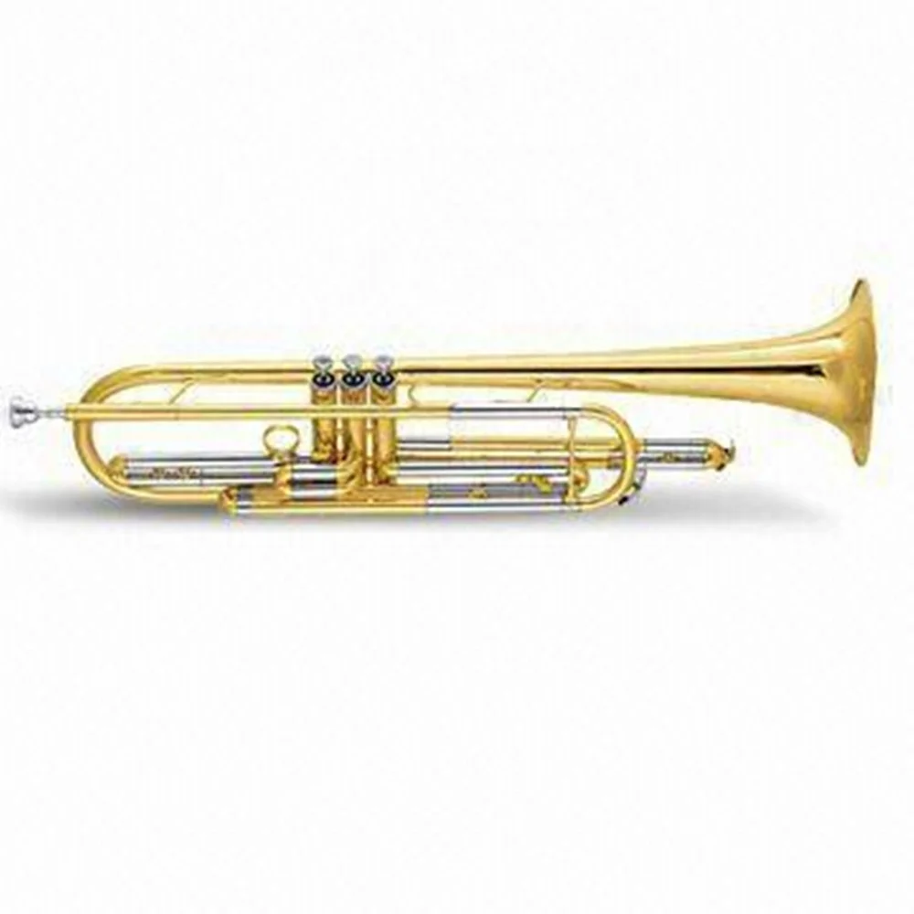 
High Grade professional Gold lacquer Bass Trumpet 