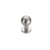 Inox Stainless Steel Round Plate Door Pull Knob