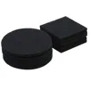 Round shape design durable activated carbon compost pin filter