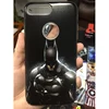 For iphone 6/7/8/x sleeve 3D relief phone case emboss mobile phone shell TPU+PC 2 in 1 cellphone cover
