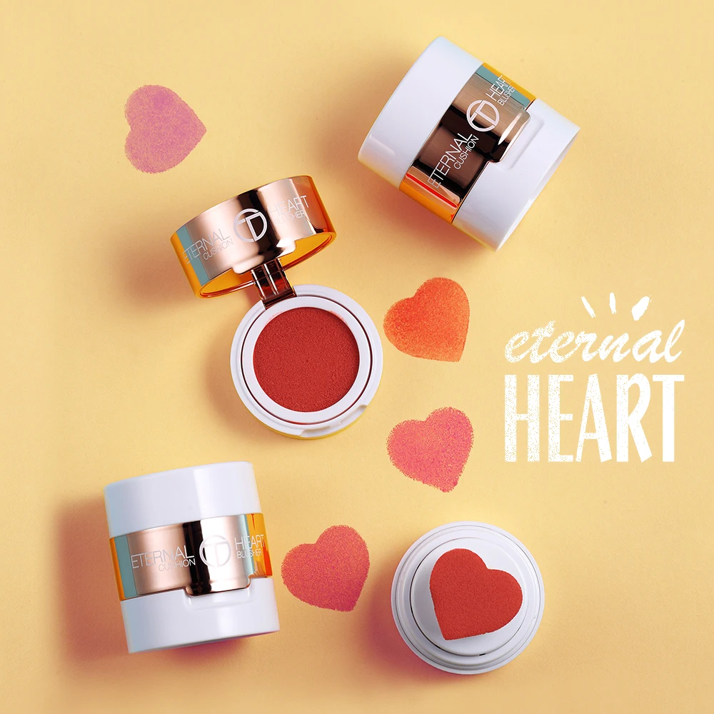 

O.TWO.O Cosmetics Eternal Heart Cushion Blusher