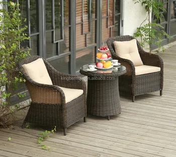 Best Quality Pe Rattan Garden Furniture Set Outdoor Coffee Table