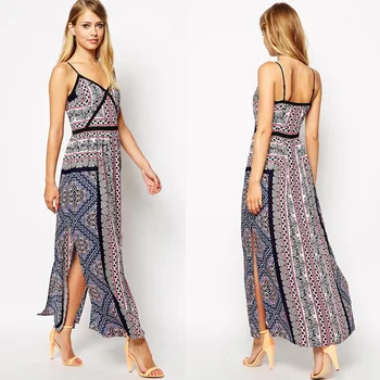 Bohemia Boho Bodycon Dresses Thailand Style The Word Collar Skirt ...