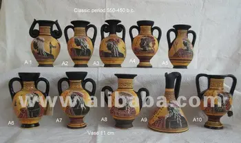 Vases 11cm Buy Greek Ceramics Hellenic Ceramics Museum Copies