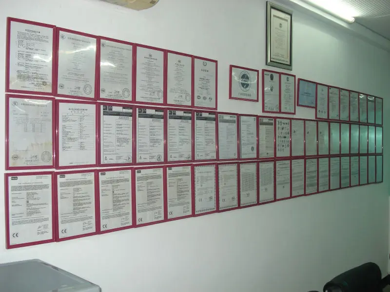 certification wall