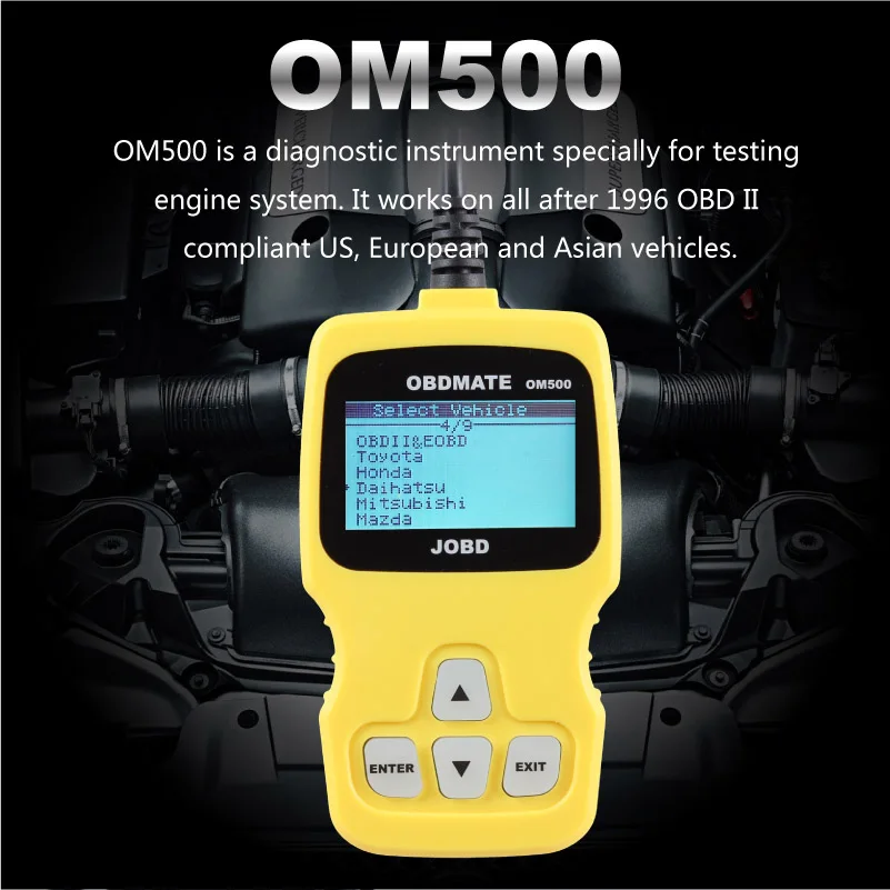 Autophix OM500 - Reliable OBD2 Scanner for Car Troubleshooting