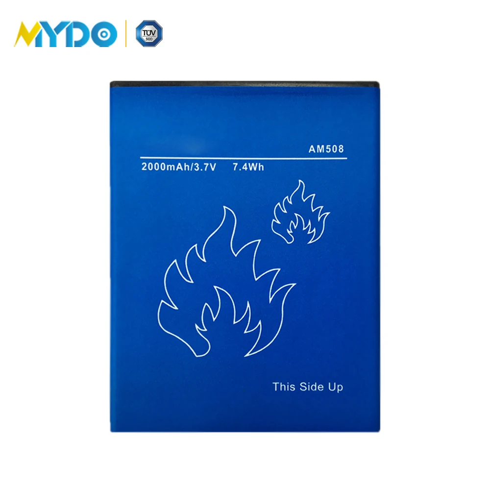 

external battery mobile phone li-ion battery for AMGOO AM508 replacement battery