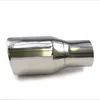 most popular auto part tuning racing universal stainless stleel304 muffler exhaust tip