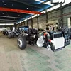 Top quality dongfeng 12m rear engine bus frame chassis