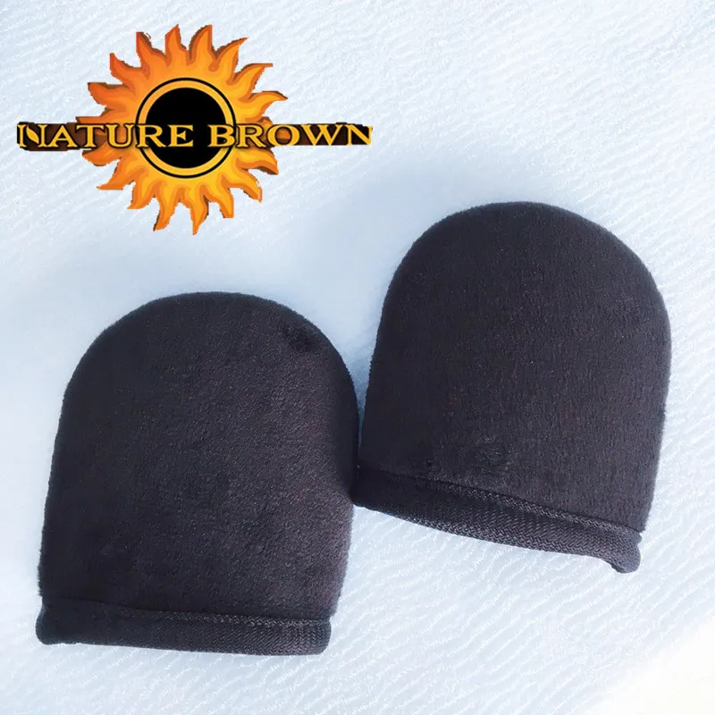 
Promotional popular velvet original tanning mitt gloves 