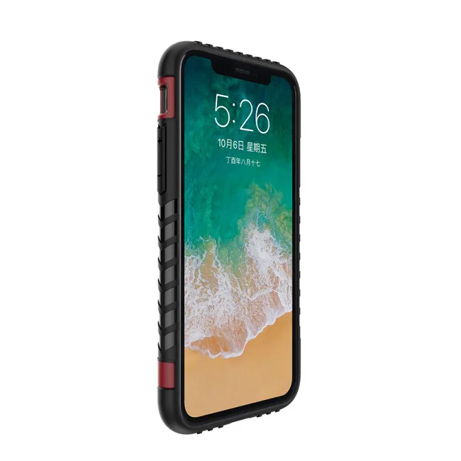

TPU PC 2 in 1 Shockproof back cover for Apple iPhone X 5.8