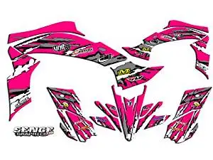 Senge Graphics kit compatible with Yamaha All Years Raptor 125 Surge Grey Graphics Kit