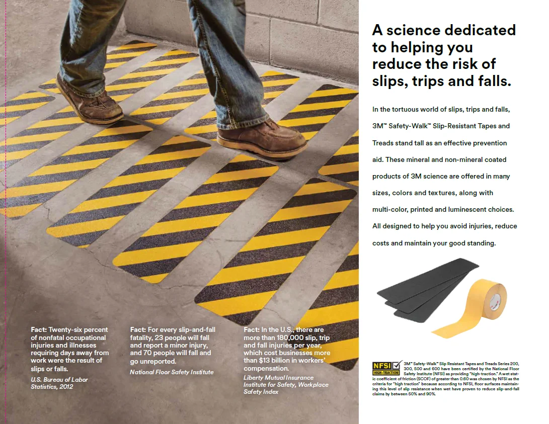 3m 710 Safety Walk Anti Slip Coarse Tapes And Treads For Heavy