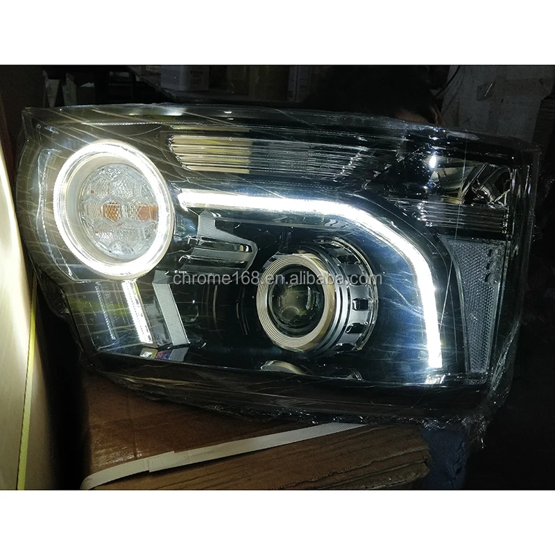 Suv Accessories Body Kit Led Headlight For Land Rover Discovery 3 Up