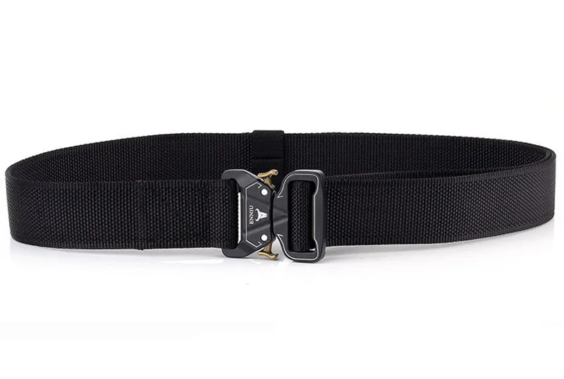 Adjustable hunting waist brand canvas nylon webbing custom military belt for army