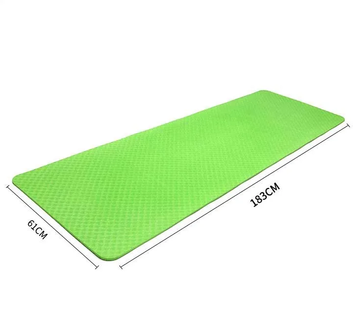 183*61*0.6 Cm Non Slip Cheap Eco Jute Tpe Yoga Mat Buy Whole Foods