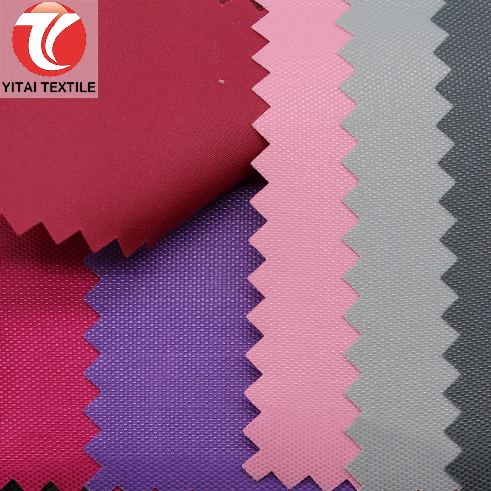Waterproof 210d Polyester Oxford Fabric with Pvc Coated for Car Cover Tent Bag