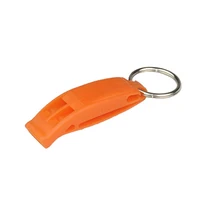 

China wholesale urgency plastic safety whistle, marine sports survival rescue tools whistle~