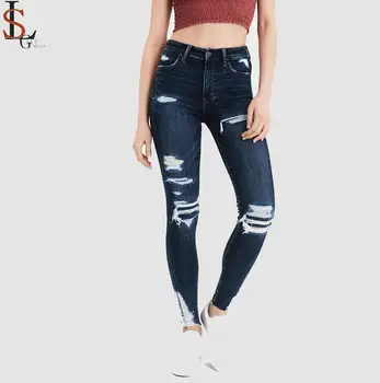 ripped jeans hot