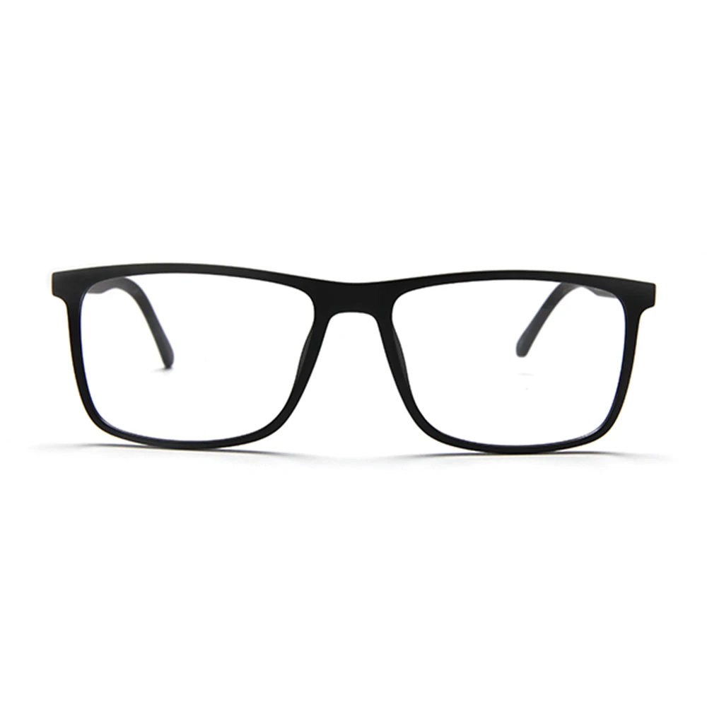 

MZ13-06 Unbreakable short sighted tr90 matte black eyeglass frames, As picture or custom colors