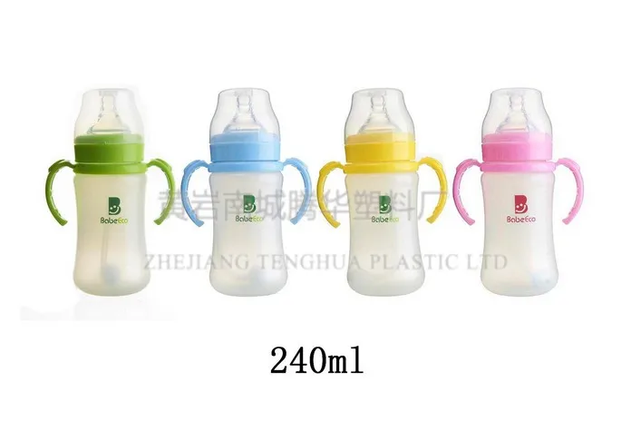 BPA free corn material Degradable baby bottle feeding bottle