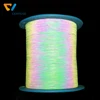Double side rainbow reflective yarn / iridescent reflective thread for knitting sweater
