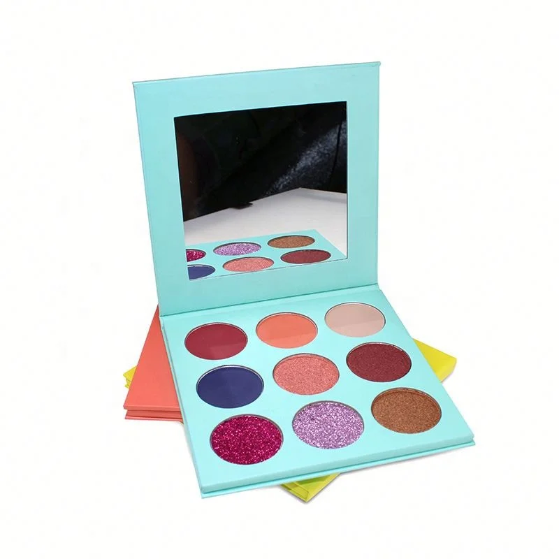 

2019 Popular products cosmetic makeup private label 9 color eyeshadow palette