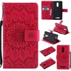 for xiaomi redmi Note 4x 3s 3X pro Note 3 pro FOR Mi5 Pro M5 Case Emboss Sun Flower Flip Wallet Stand Retro Back Cover