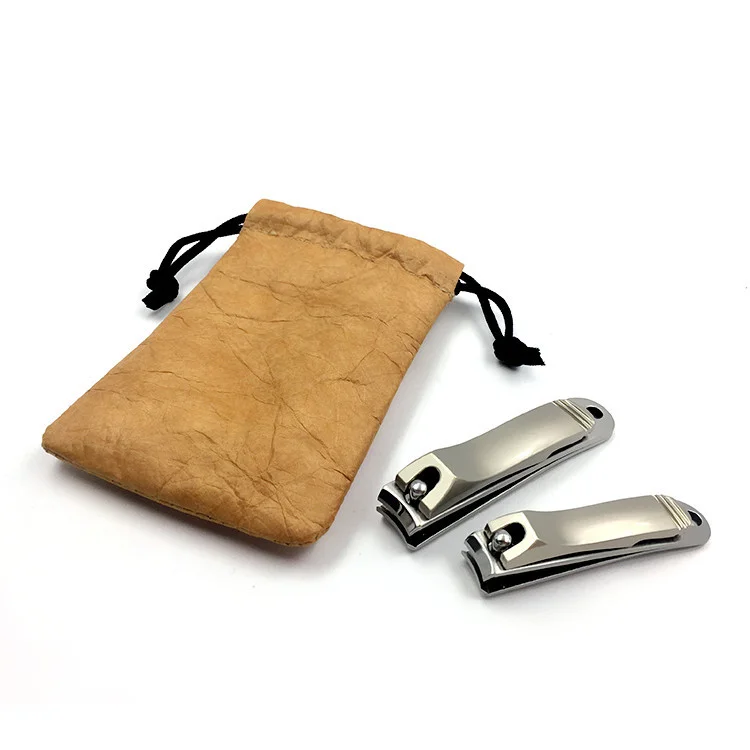 

Best quality nail clippers cutters with clipping catcher, Silver