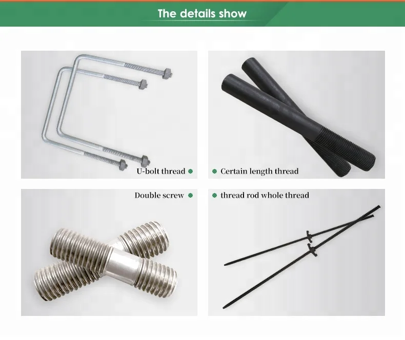 
150KN Automatic hydraulic Steel bar thread rolling knurling machine price 