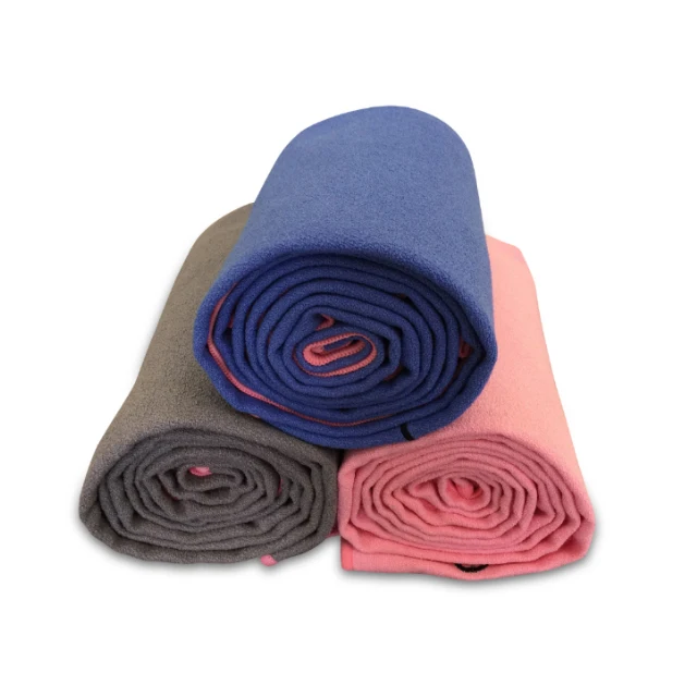 

TOPKO High quality Ultra Absorbent Machine Washable Private Label Microfiber Hot Yoga Mat Towel, Can be customized