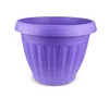 Nursery pot balcony garden archaize rustic barrel plant pot for flowers