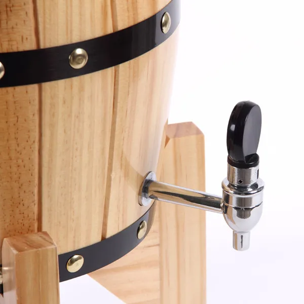 Wood mini barrel with custom design