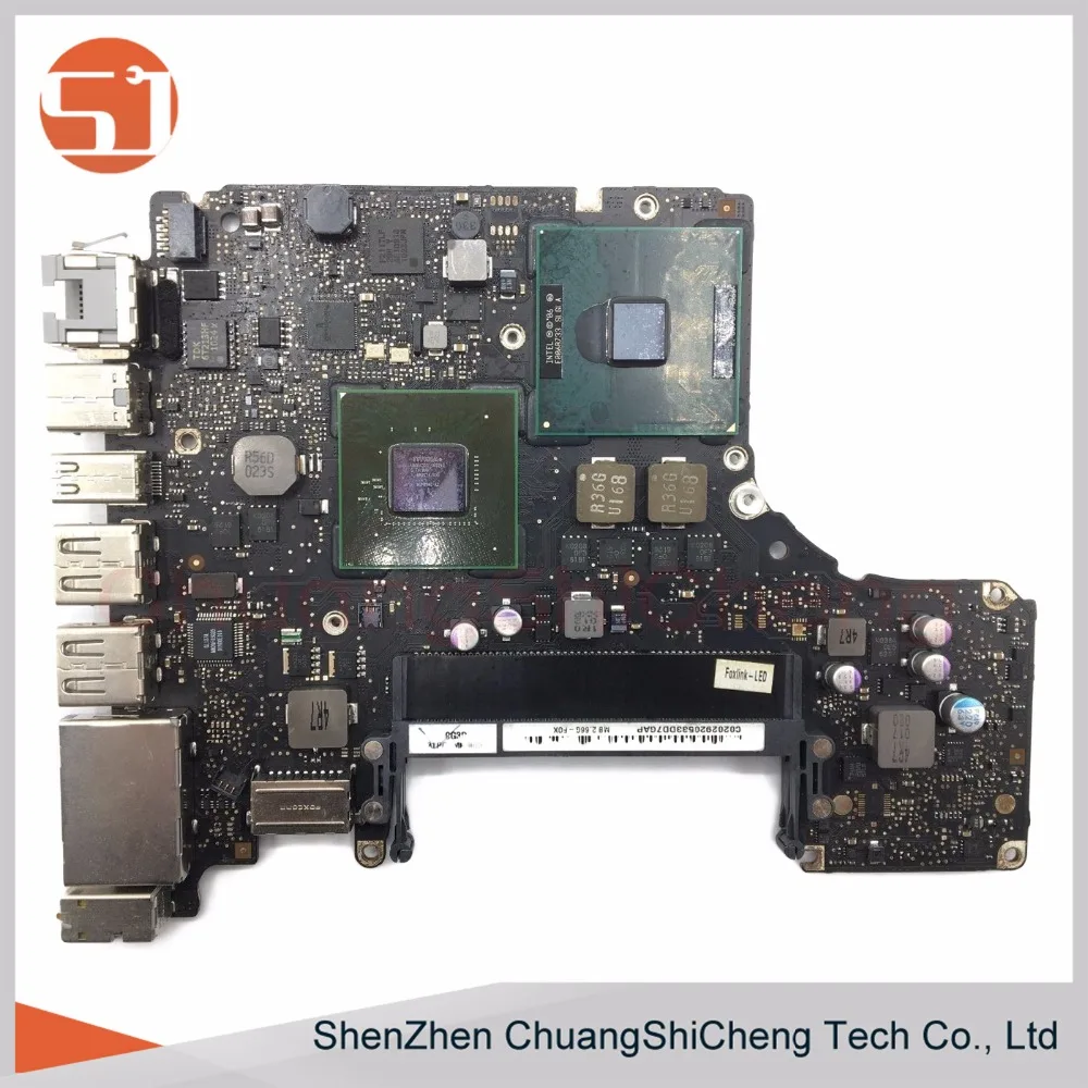 

661-5560 for macbook pro 13 A1278 2010 2.66Ghz MC375LL/A 820-2879-B P8800 laptop logic board