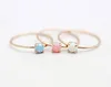 925 Silver Point Stacking Ring Opal Sterling Silver Ring