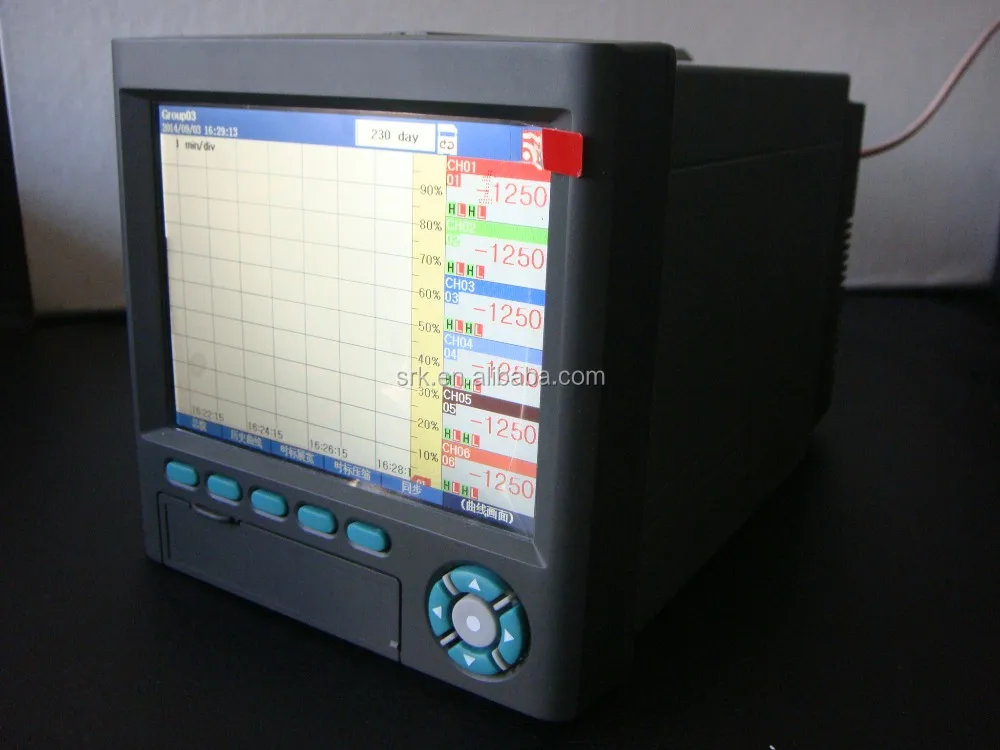 High Precision 6 Channel Paperless Recorder Buy Paperless Recorder