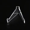 Acrylic Triangle Knife Display For Rock Acrylic Medal Stands Plastic Cards Display Easel Stand