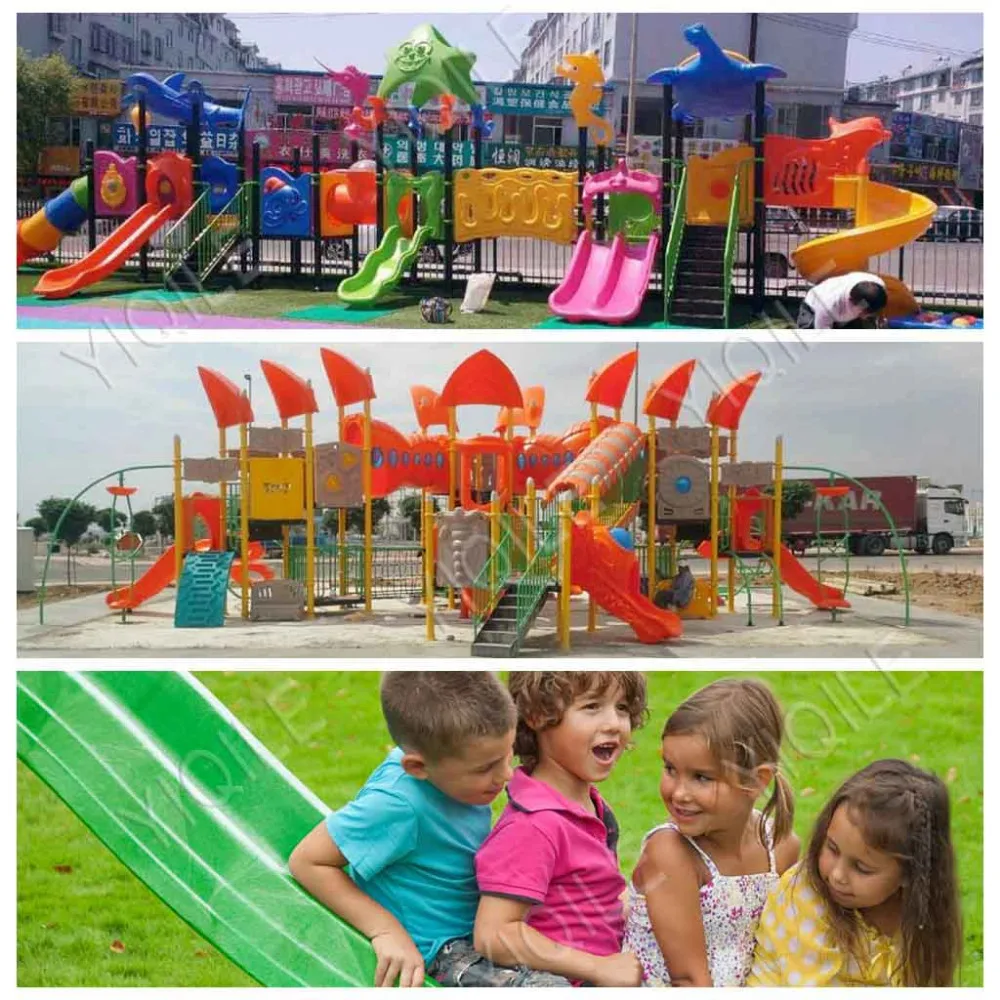 Playground Barriers Plastic Parts Tube Slide Outdoor Toys & Structures
